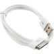 Кабель Extradigital USB для Apple 30-pin, 1m, 28 AWG, White